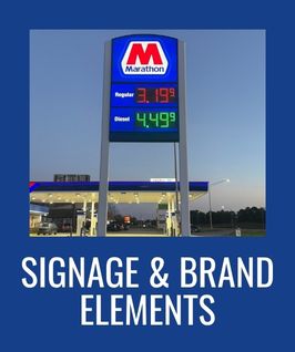 Marathon Gas Sign created by Max Arnold & Sons